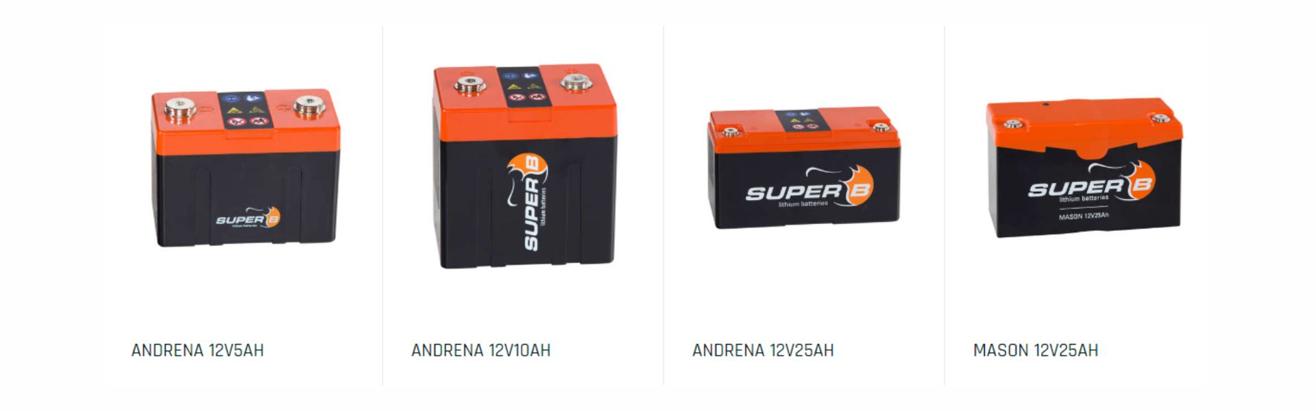 Lithium Motorcycle Batteries